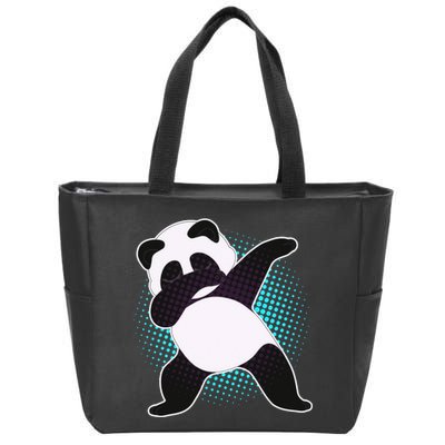 Fun Dabbing Panda Dab Move Zip Tote Bag