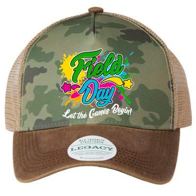 Fun Field Day Let The Games Begin! Legacy Tie Dye Trucker Hat