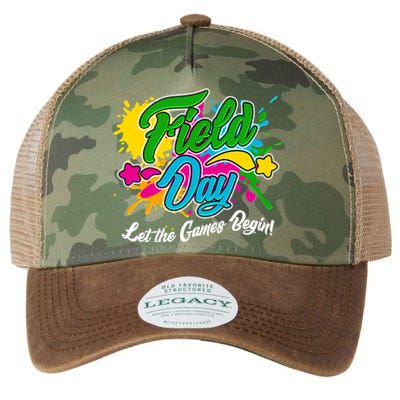 Fun Field Day Let The Games Begin! Legacy Tie Dye Trucker Hat