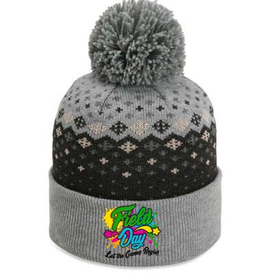 Fun Field Day Let The Games Begin! The Baniff Cuffed Pom Beanie