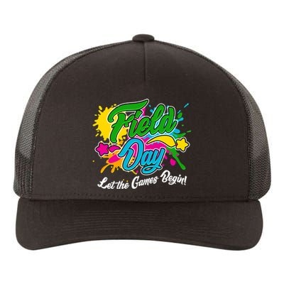 Fun Field Day Let The Games Begin! Yupoong Adult 5-Panel Trucker Hat