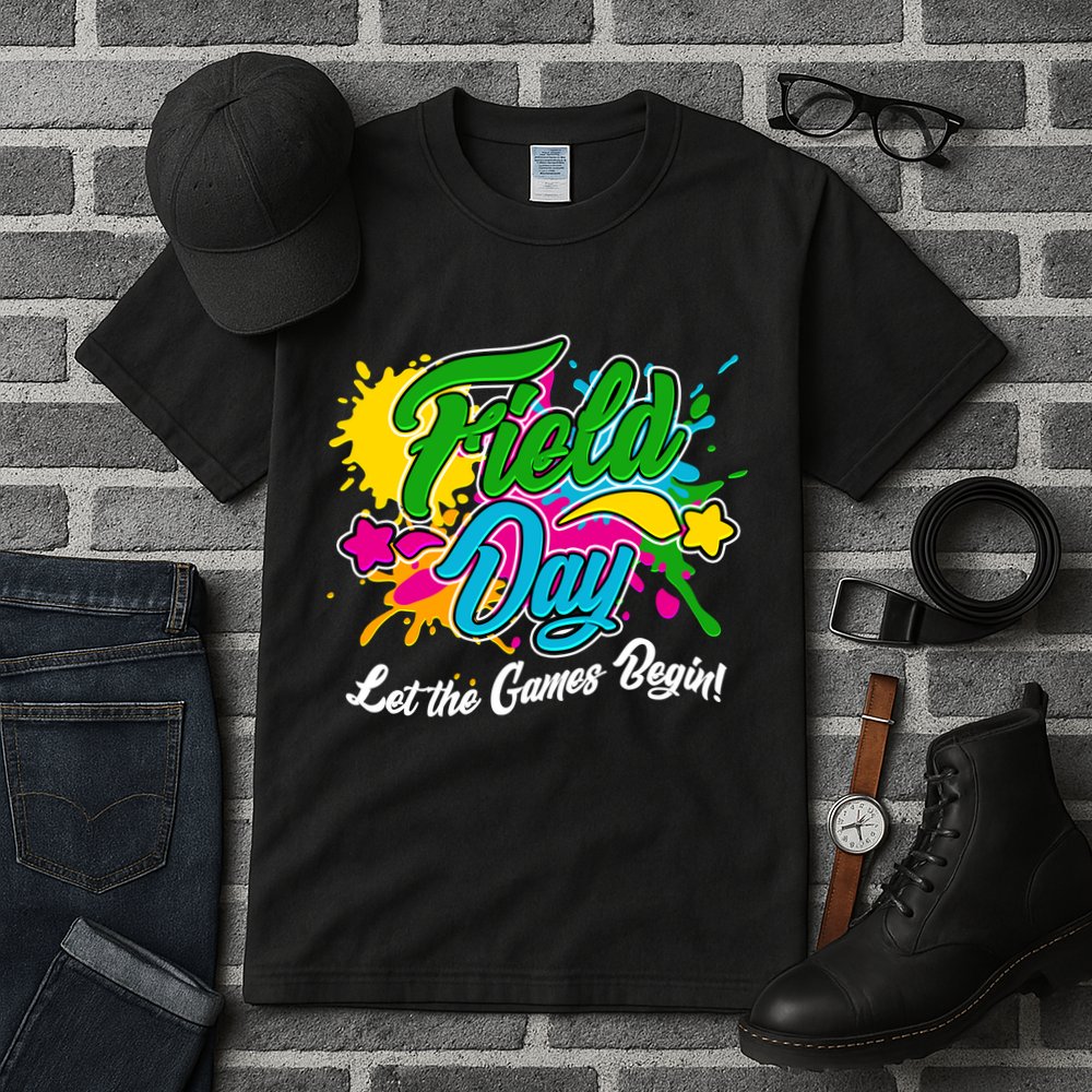 Fun Field Day Let The Games Begin! Tall T-Shirt
