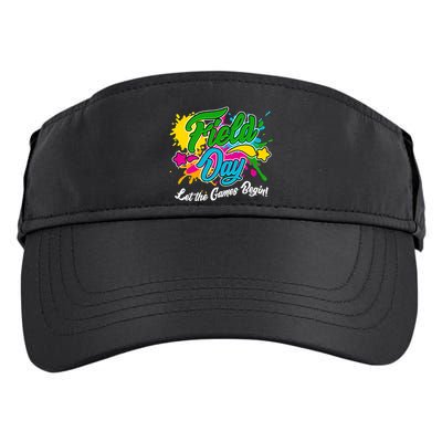Fun Field Day Let The Games Begin! Adult Drive Performance Visor