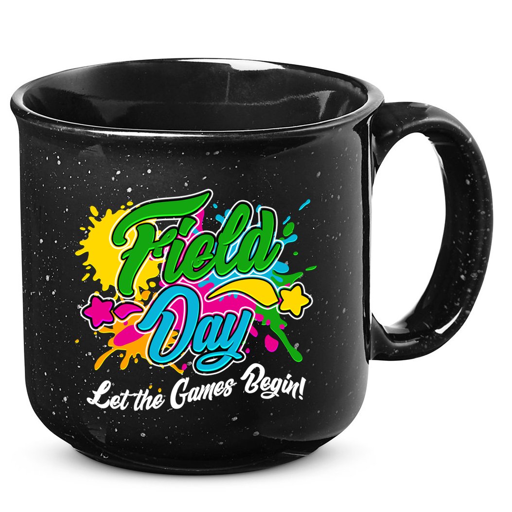 Fun Field Day Let The Games Begin! 15oz Campfire Ceramic Mug