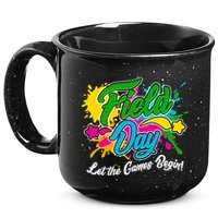 Fun Field Day Let The Games Begin! 15oz Campfire Ceramic Mug