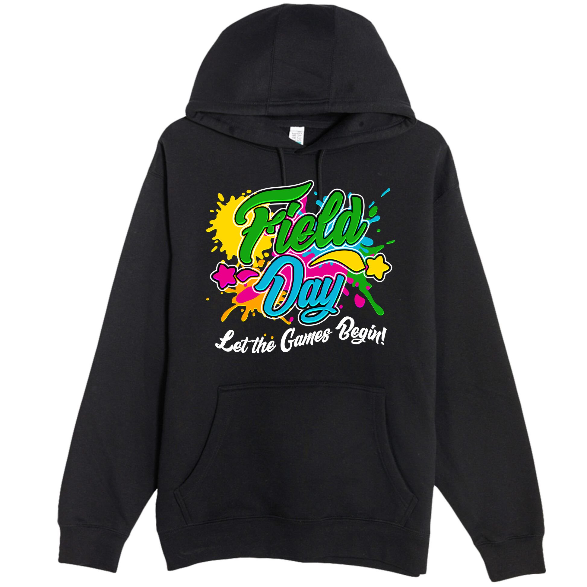 Fun Field Day Let The Games Begin! Premium Pullover Hoodie
