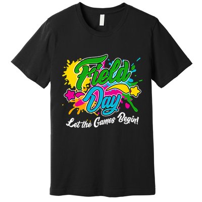 Fun Field Day Let The Games Begin! Premium T-Shirt