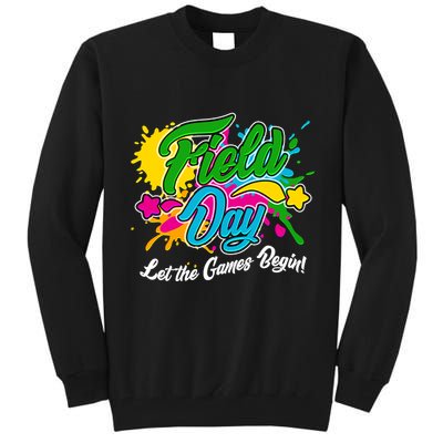 Fun Field Day Let The Games Begin! Tall Sweatshirt
