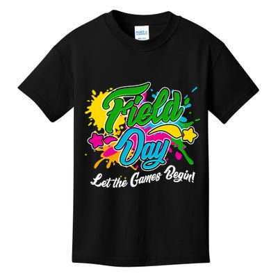 Fun Field Day Let The Games Begin! Kids T-Shirt