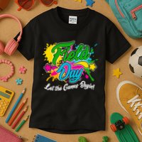 Fun Field Day Let The Games Begin! Kids T-Shirt