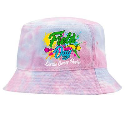 Fun Field Day Let The Games Begin! Tie-Dyed Bucket Hat