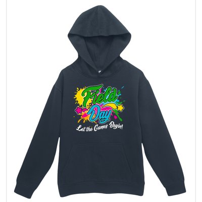 Fun Field Day Let The Games Begin! Urban Pullover Hoodie