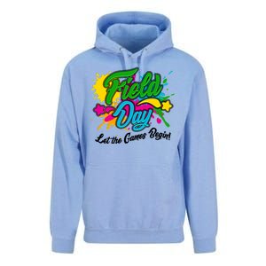 Fun Field Day Let The Games Begin! Unisex Surf Hoodie