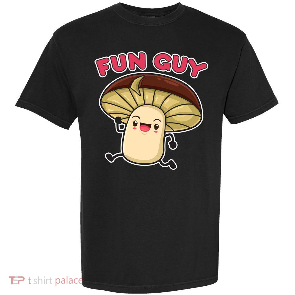Fun Guy Fungi Mushroom Garment-Dyed Heavyweight T-Shirt