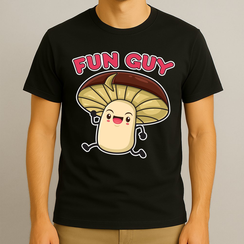 Fun Guy Fungi Mushroom T-Shirt