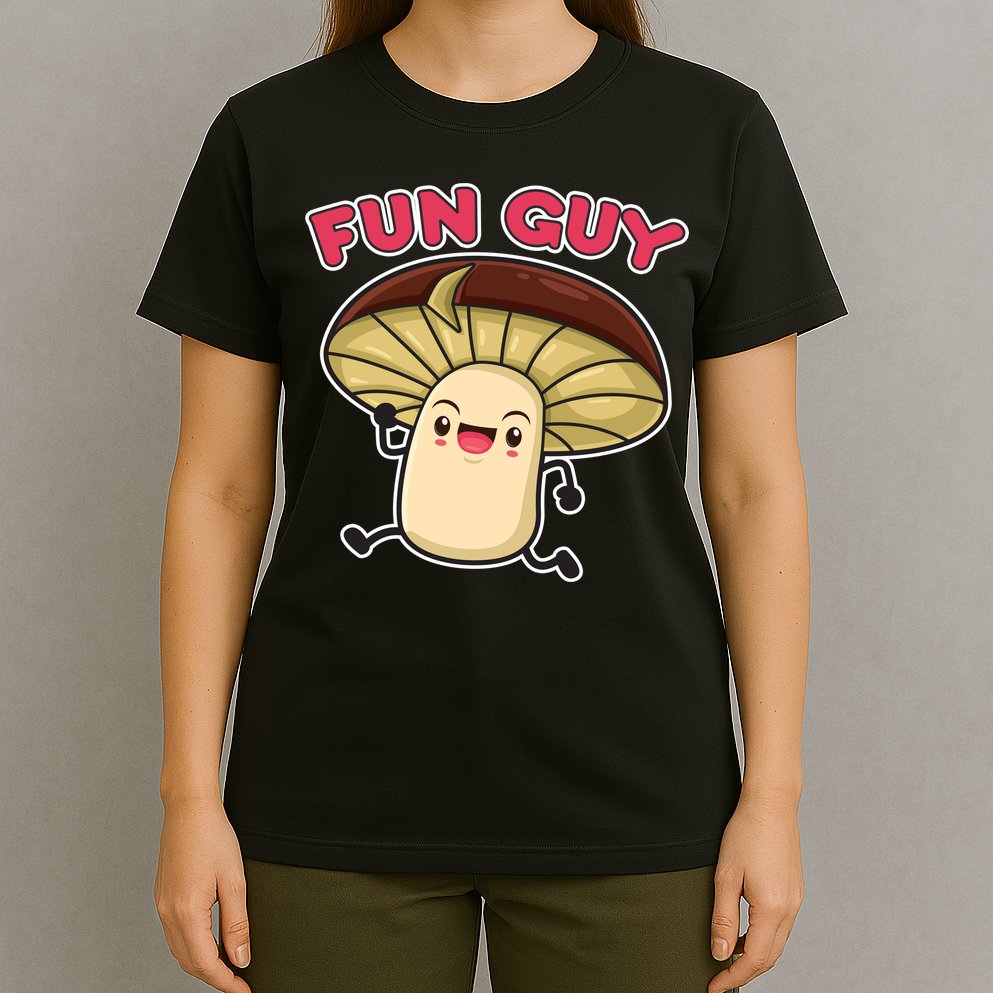 Fun Guy Fungi Mushroom T-Shirt