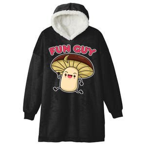 Fun Guy Fungi Mushroom Hooded Wearable Blanket