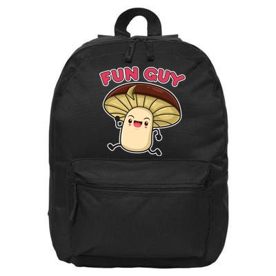 Fun Guy Fungi Mushroom 16 in Basic Backpack