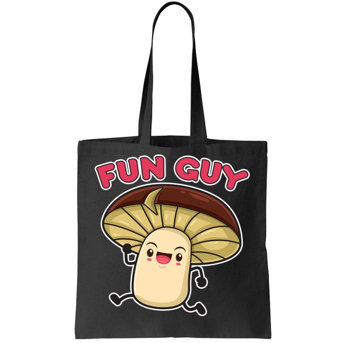 Fun Guy Fungi Mushroom Tote Bag