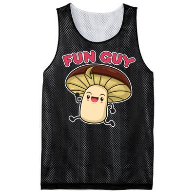 Fun Guy Fungi Mushroom Mesh Reversible Basketball Jersey Tank