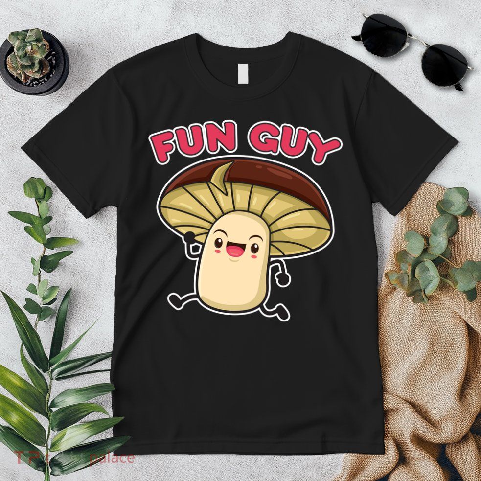 Fun Guy Fungi Mushroom Premium T-Shirt