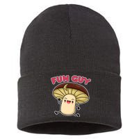 Fun Guy Fungi Mushroom Sustainable Knit Beanie