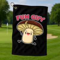 Fun Guy Fungi Mushroom Golf Towel