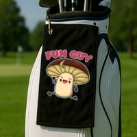 Fun Guy Fungi Mushroom Golf Towel