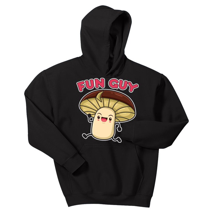 Fun Guy Fungi Mushroom Kids Hoodie