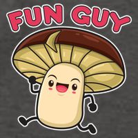 Fun Guy Fungi Mushroom Vector Backpack