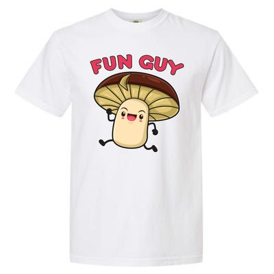 Fun Guy Fungi Mushroom Garment-Dyed Heavyweight T-Shirt