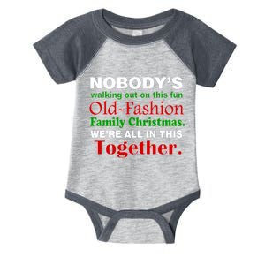 Fun Old Fashion Family Christmas Infant Baby Jersey Bodysuit