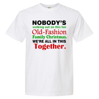 Fun Old Fashion Family Christmas Garment-Dyed Heavyweight T-Shirt