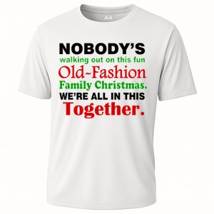 Fun Old Fashion Family Christmas Cooling Performance Crew T-Shirt