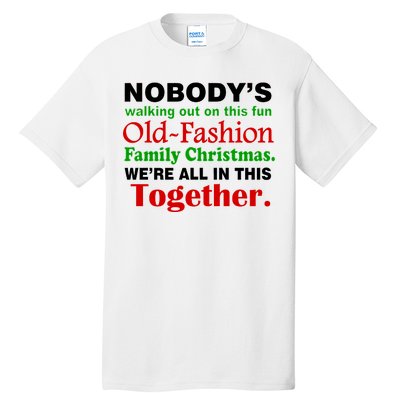 Fun Old Fashion Family Christmas Tall T-Shirt