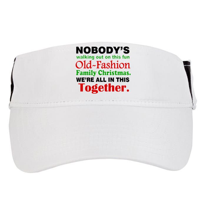 Fun Old Fashion Family Christmas Adult Drive Performance Visor