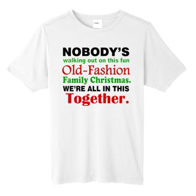 Fun Old Fashion Family Christmas Tall Fusion ChromaSoft Performance T-Shirt