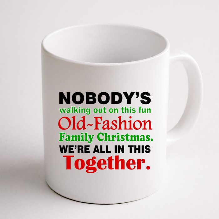 Fun Old Fashion Family Christmas Coffee Mug