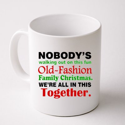 Fun Old Fashion Family Christmas Coffee Mug