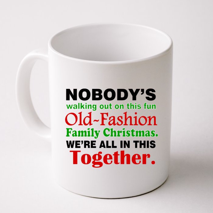 Fun Old Fashion Family Christmas Coffee Mug