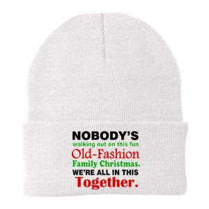 Fun Old Fashion Family Christmas Knit Cap Winter Beanie