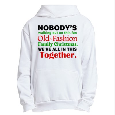 Fun Old Fashion Family Christmas Urban Pullover Hoodie