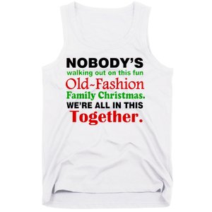 Fun Old Fashion Family Christmas Tank Top