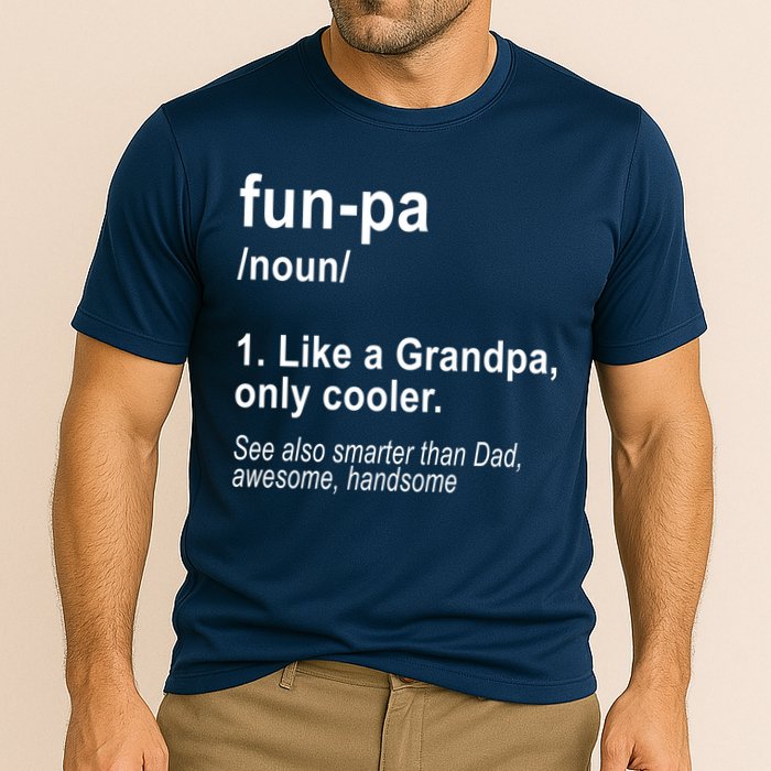 Fun-pa Fun Papa Cooling Performance Crew T-Shirt