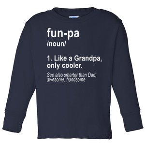 Fun-pa Fun Papa Toddler Long Sleeve Shirt