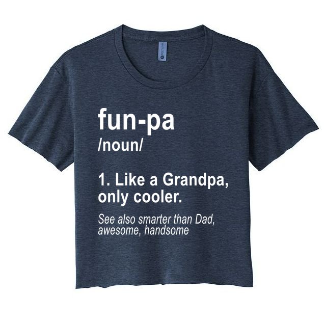 Fun-pa Fun Papa Crop Top