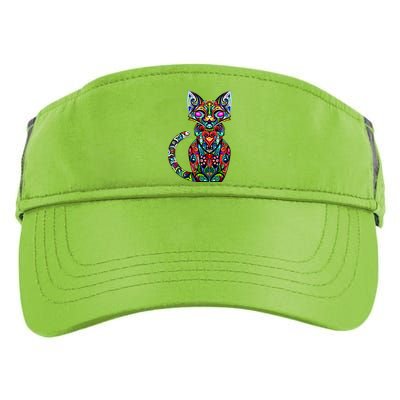 Fun Trippy Cat Adult Drive Performance Visor