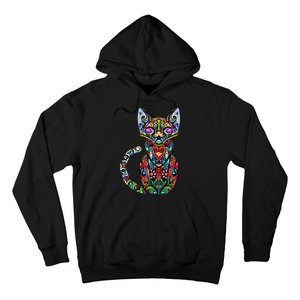 Fun Trippy Cat Hoodie