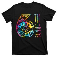 Fun Tye Dyed Sixth 6th Grade T-Shirt