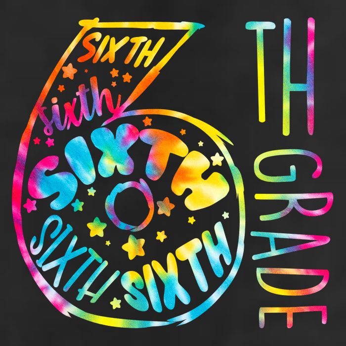 Fun Tye Dyed Sixth 6th Grade 15oz Campfire Ceramic Mug